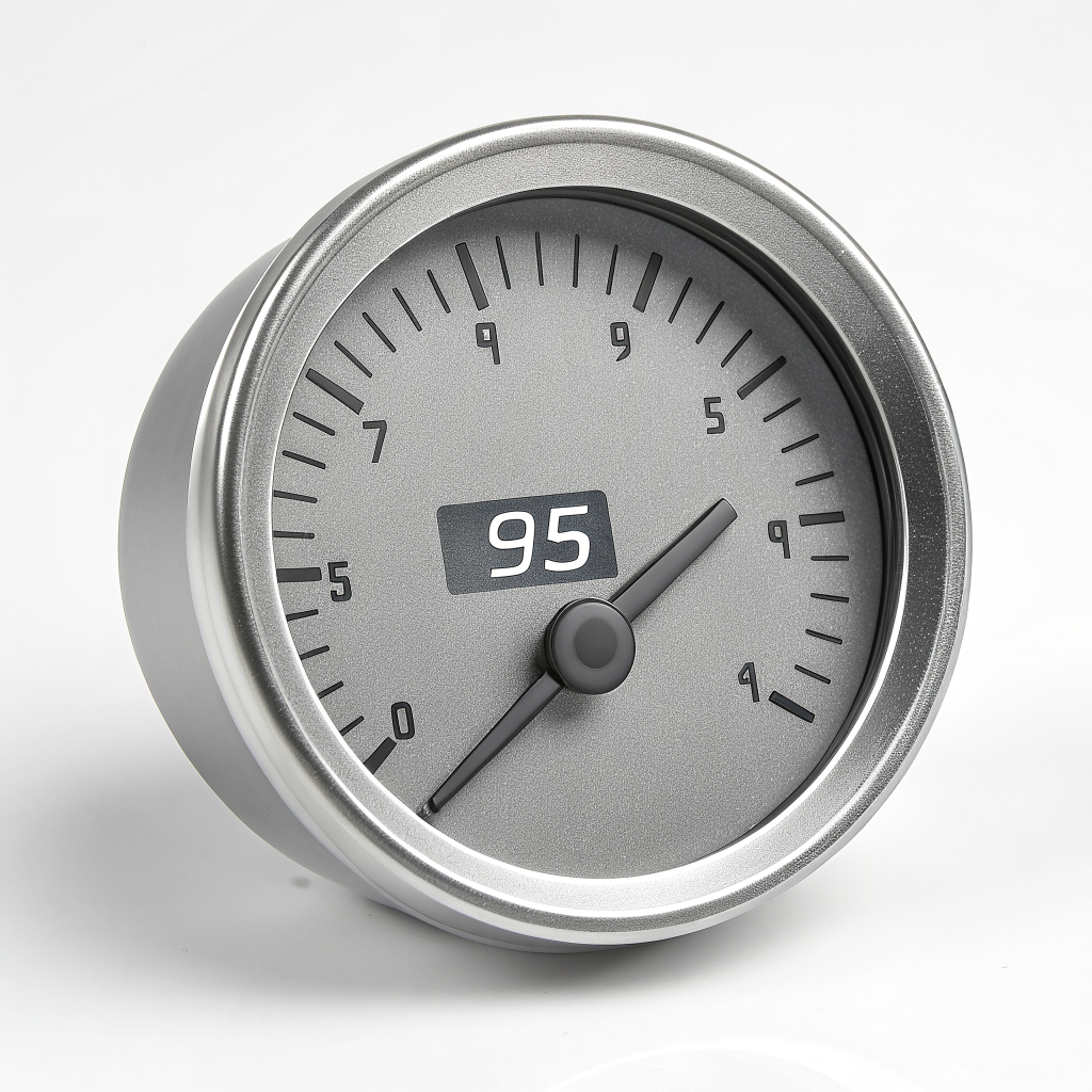 Technical gauge icon representing precision